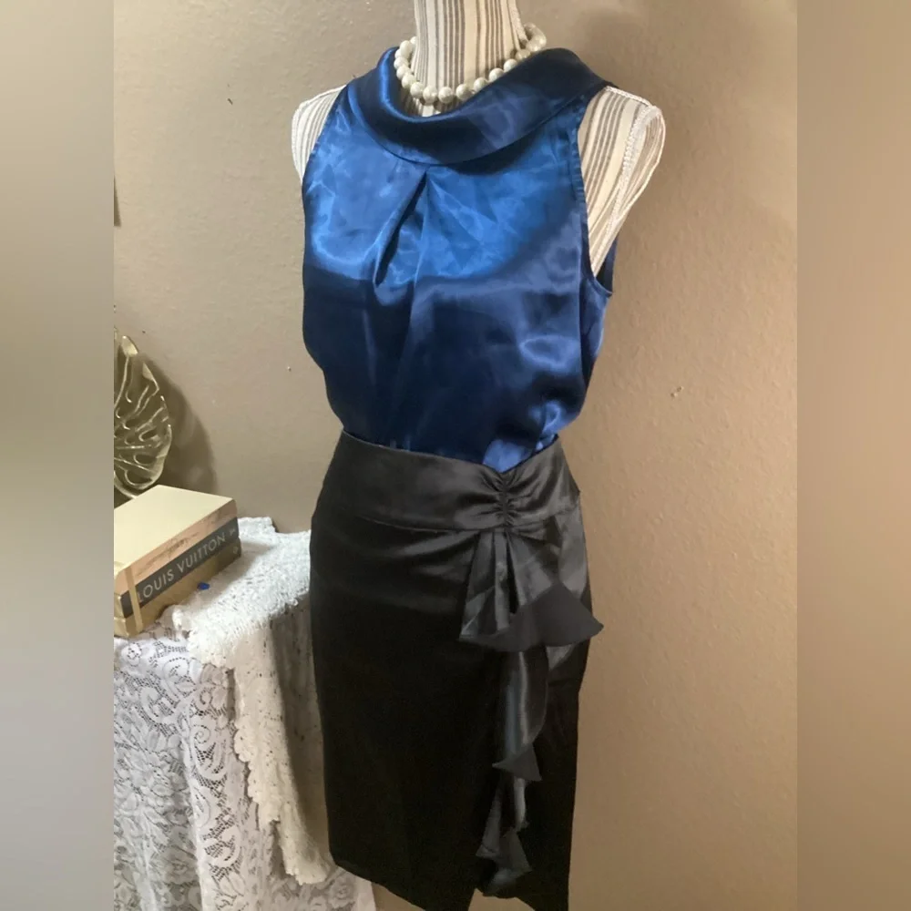 DALIA Collections RUFFLE BLACK SKIRT - Picture 2 of 10